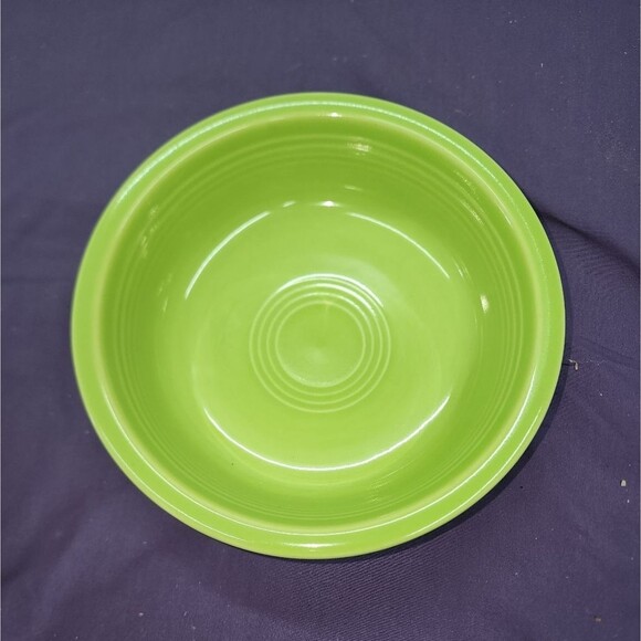 Fiesta. Chartreuse.  Cereal bowl, 7 inch # - Picture 1 of 3